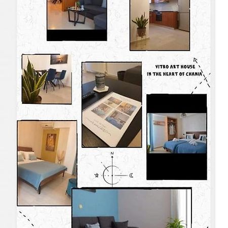 Vitro Art House-In The Heart Of Chania 干尼亞 外观 照片
