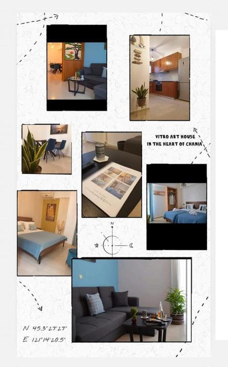 Vitro Art House-In The Heart Of Chania 干尼亞 外观 照片